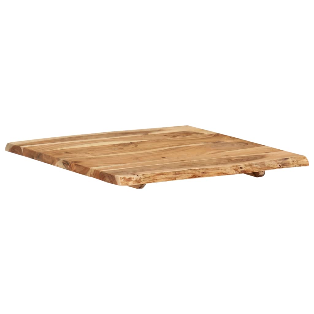 Worktop, 58x(50-60)x2.5cm, solid acacia wood