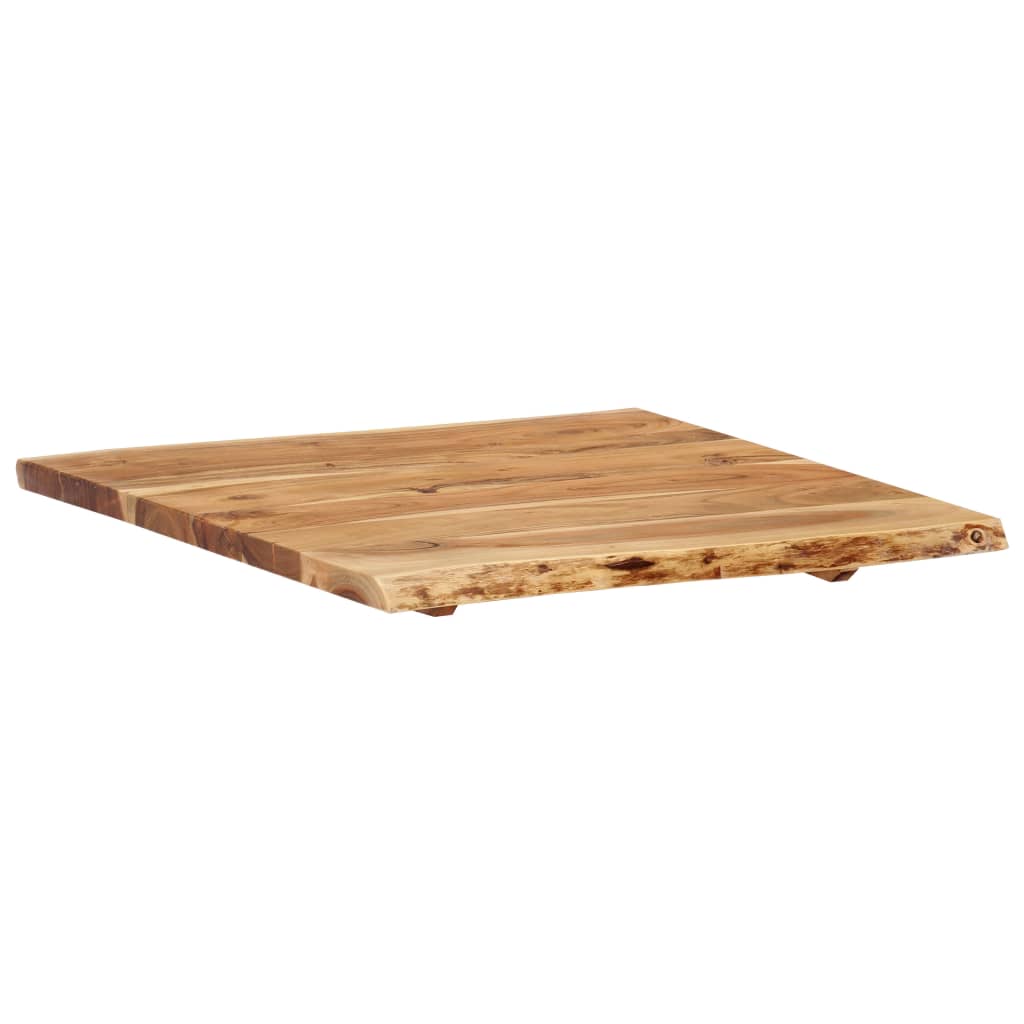 Worktop, 58x(50-60)x2.5cm, solid acacia wood
