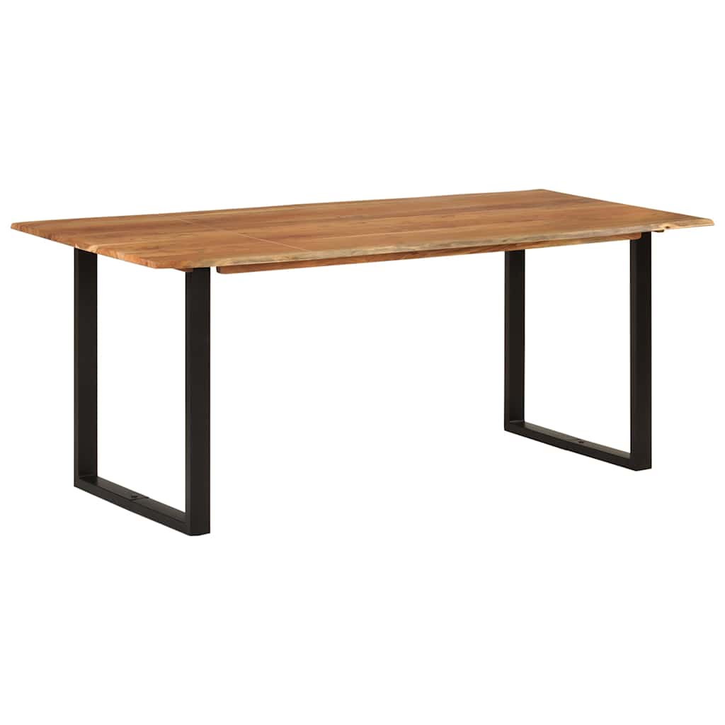 Valgomojo stalas, 180x90x76cm, akacijos medienos masyvas