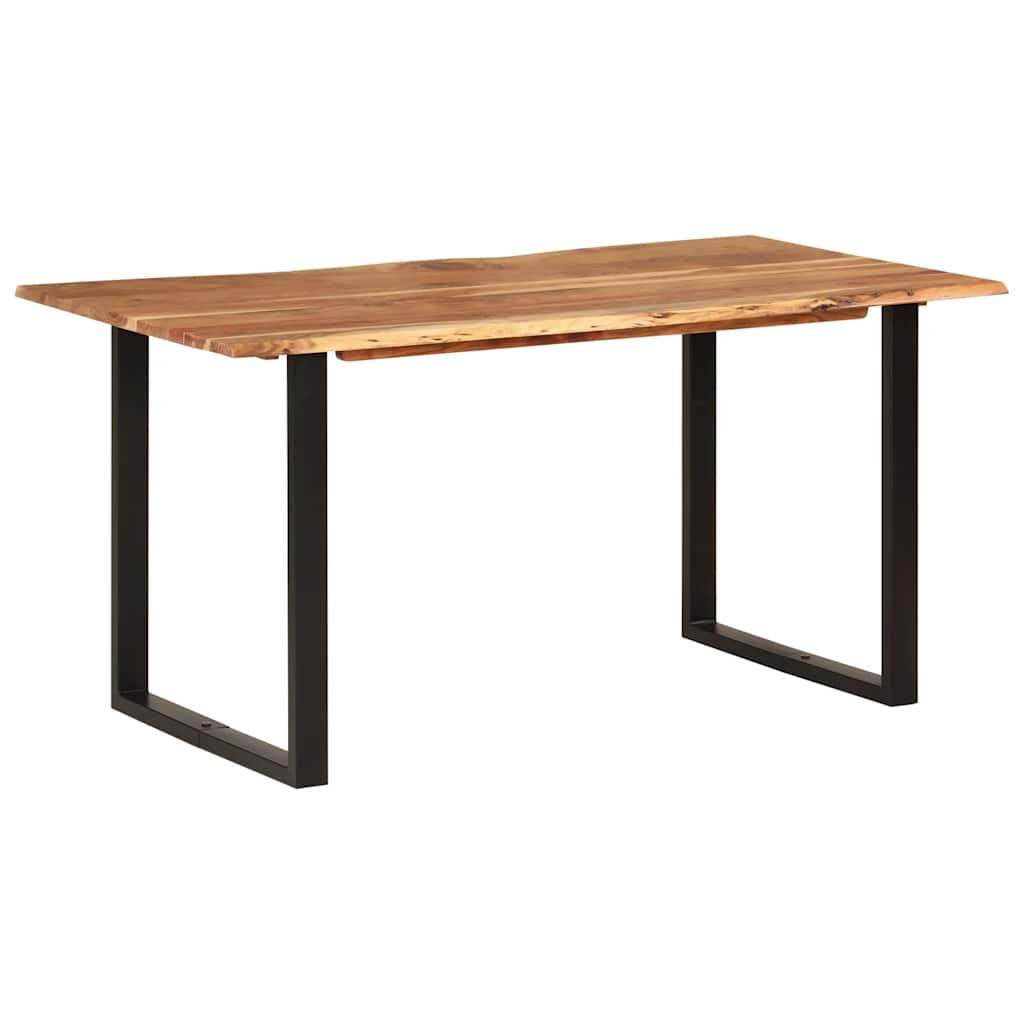 Valgomojo stalas, 154x80x76cm, akacijos medienos masyvas