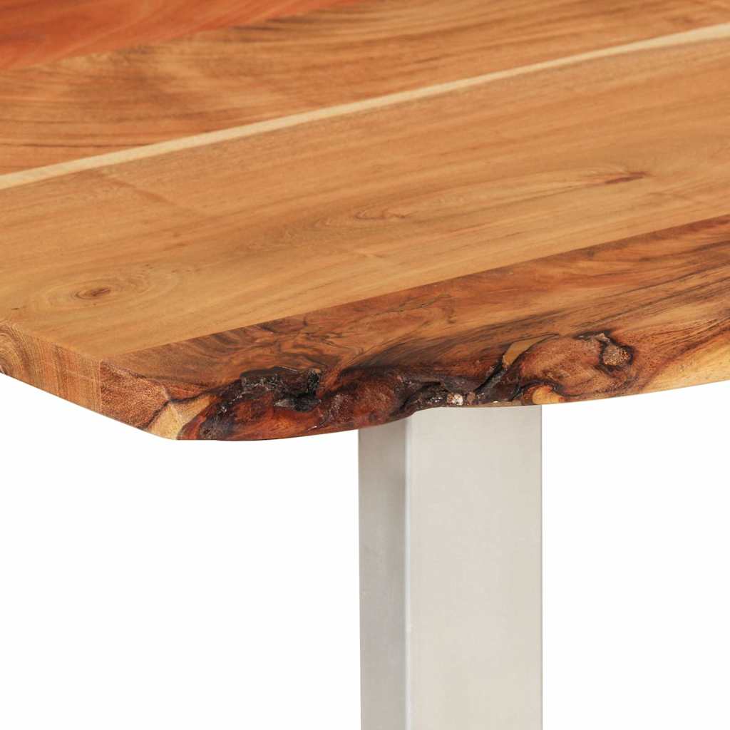 Valgomojo stalas, 180x90x76cm, akacijos medienos masyvas