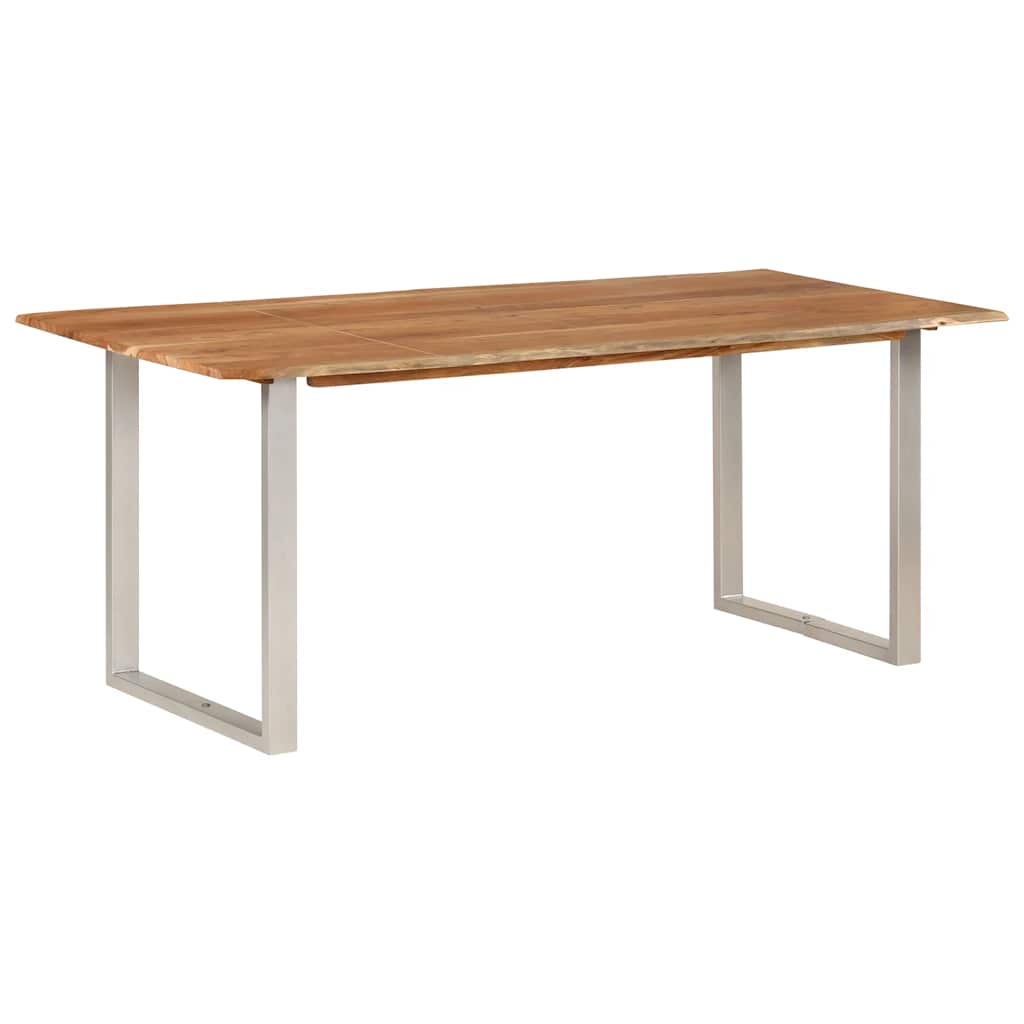 Valgomojo stalas, 180x90x76cm, akacijos medienos masyvas
