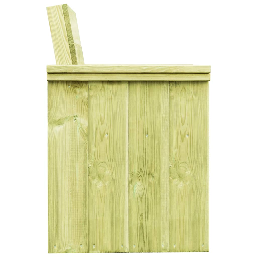 Garden chair, impregnated pine wood