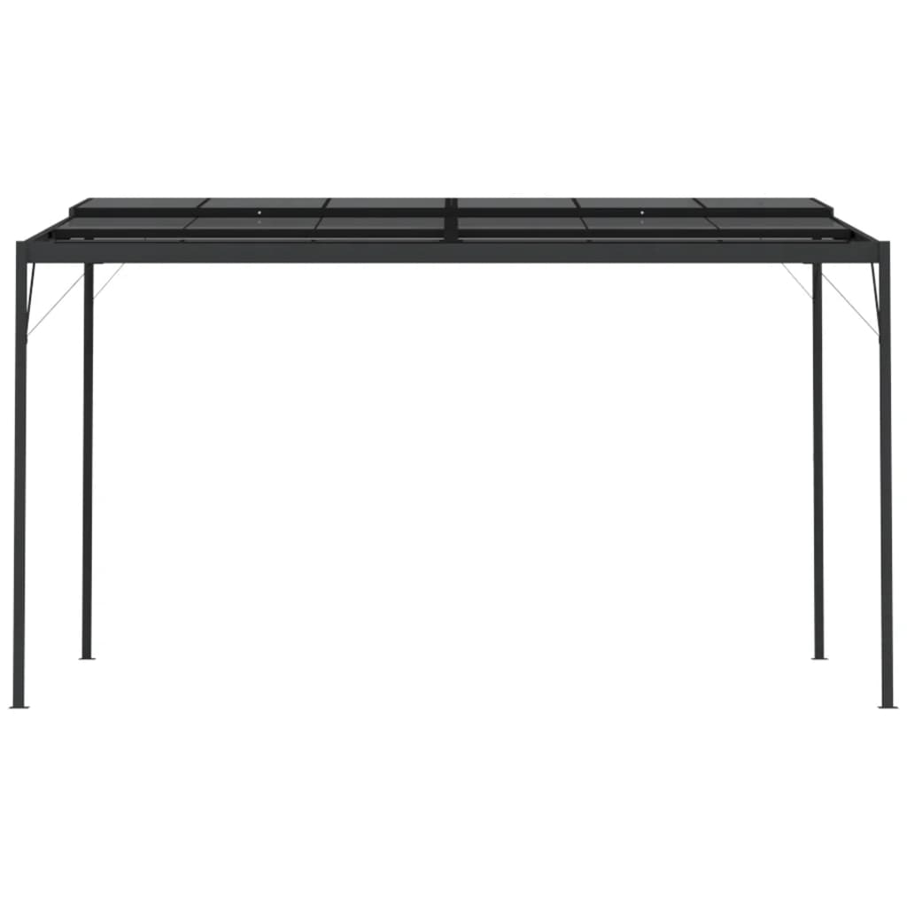 Pavėsinė su stogu XERO, antracito, 4x3m