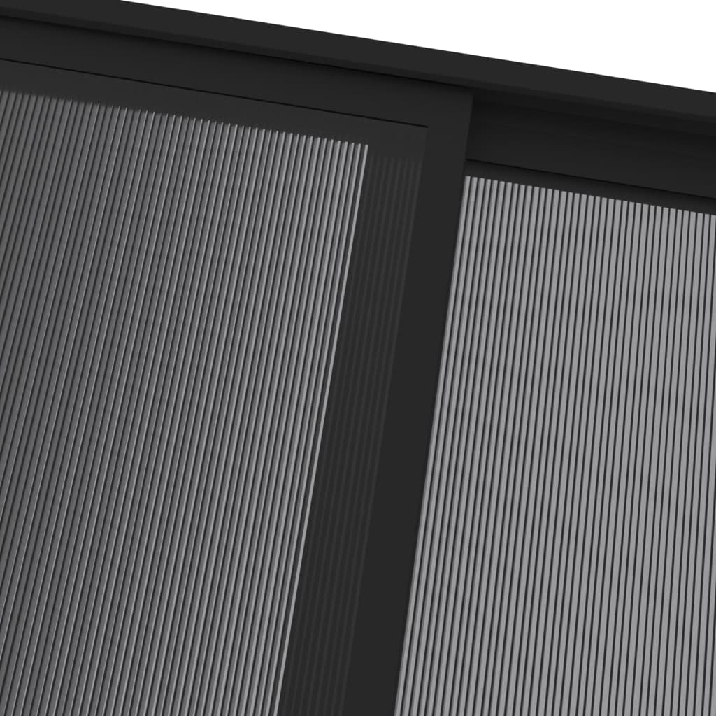 Pavėsinė su stogu XERO, antracito, 4x3m