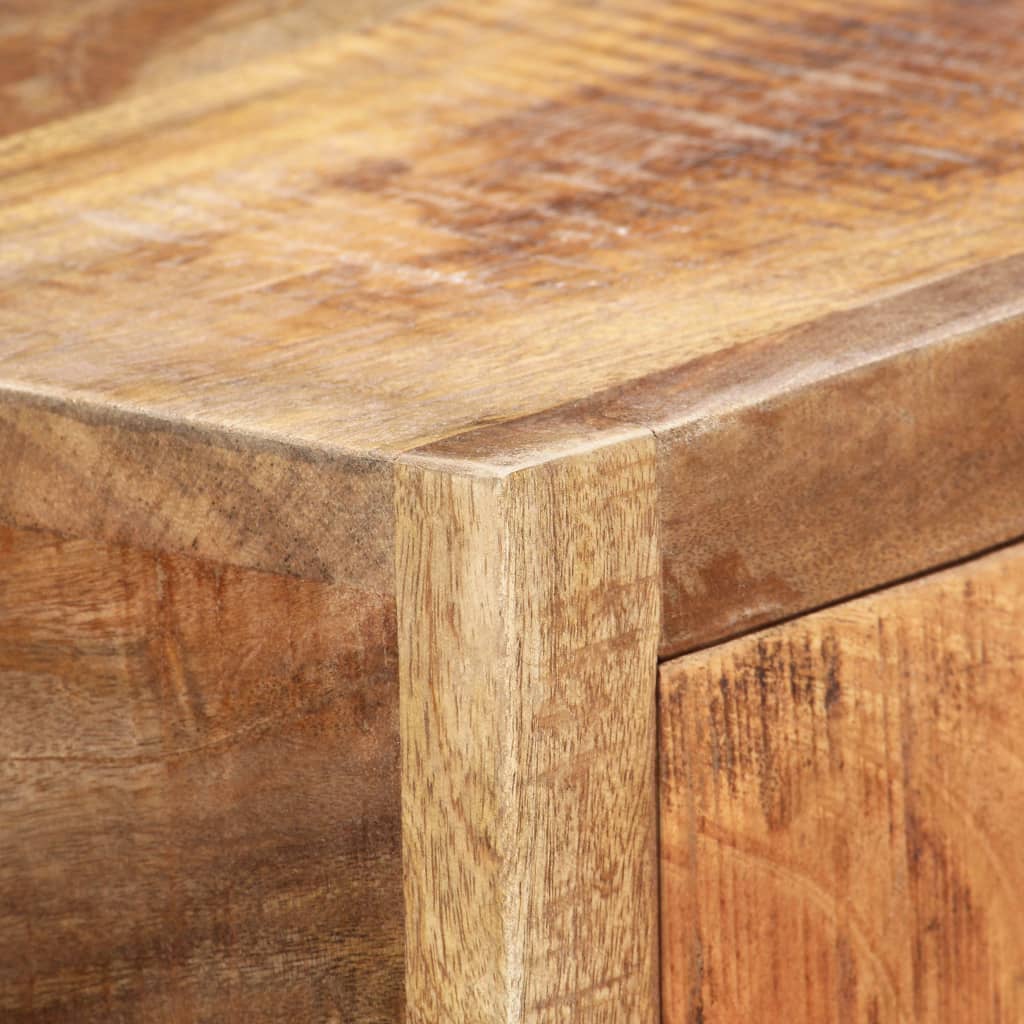 Console table, gold, 90x30x75cm, solid wood
