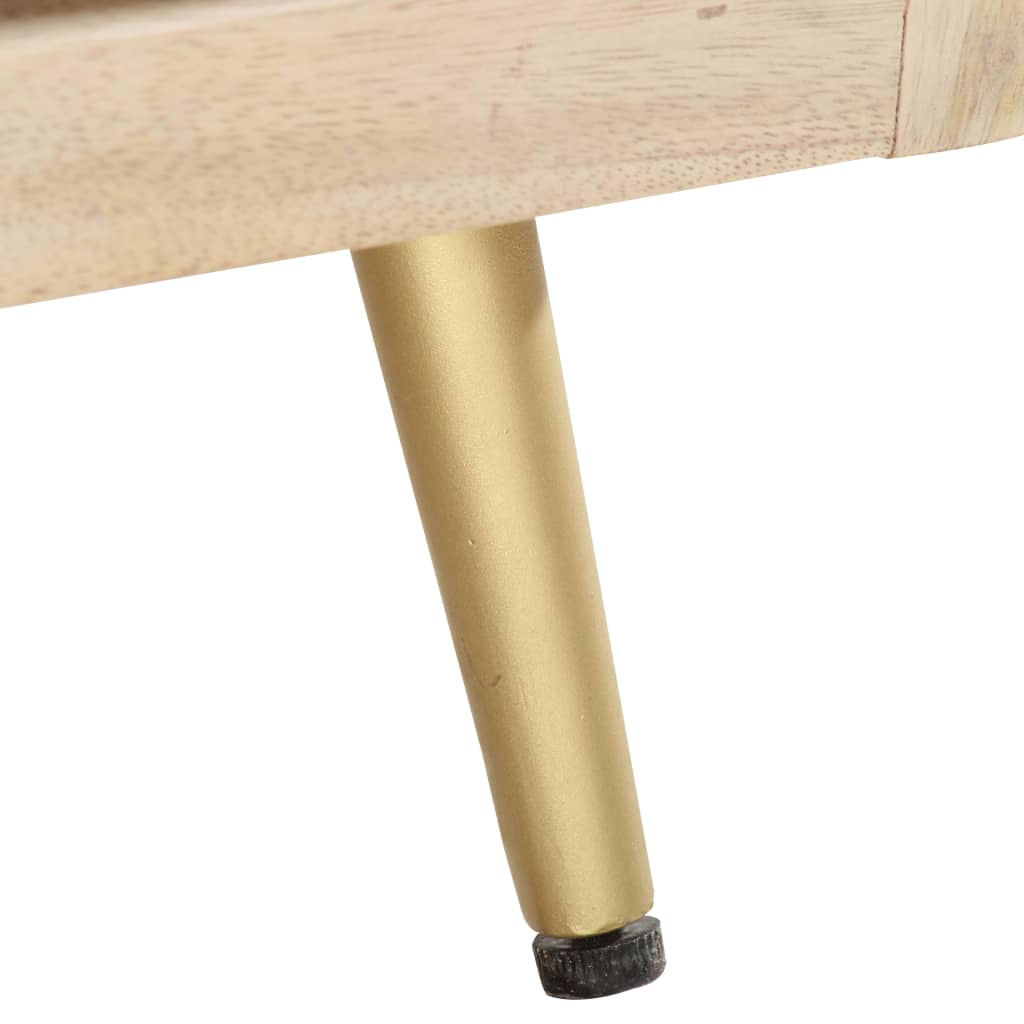 Coffee table, 90x45x40cm, solid mango wood