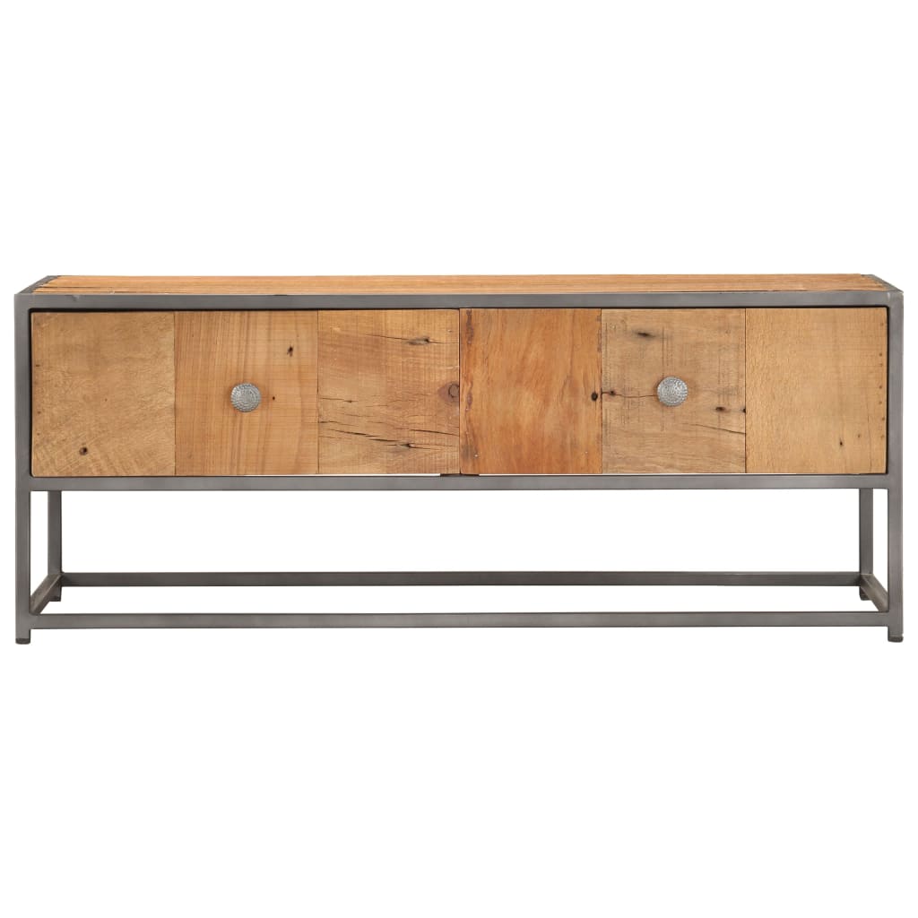 Coffee table, 90x50x35cm, solid reclaimed wood