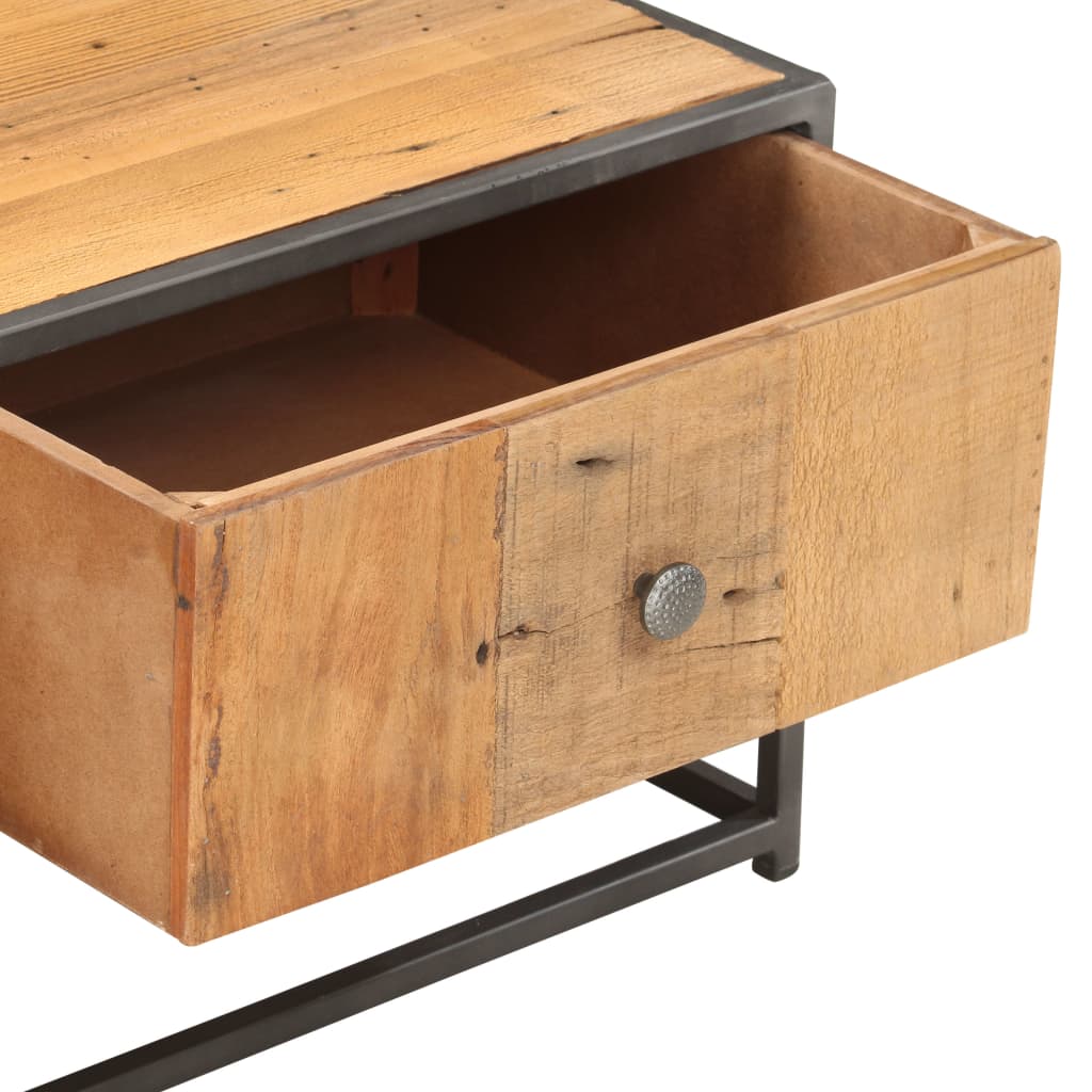 Coffee table, 90x50x35cm, solid reclaimed wood