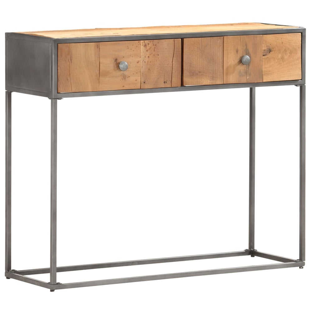 Konsolinis staliukas IVY, 90x30x75cm., perdirbtos medienos