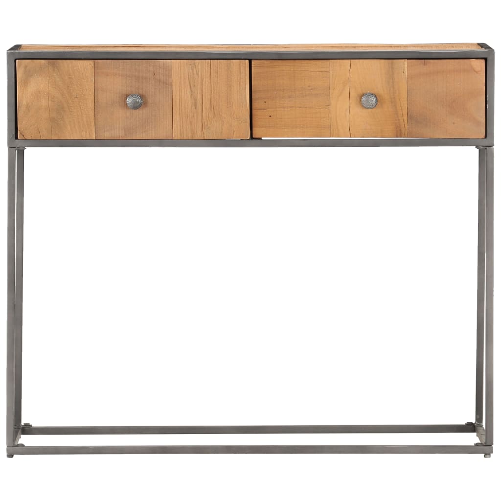 Konsolinis staliukas IVY, 90x30x75cm., perdirbtos medienos