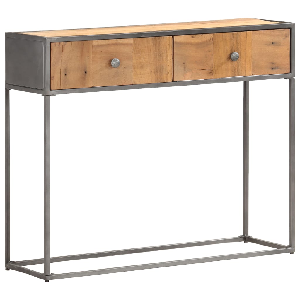 Konsolinis staliukas IVY, 90x30x75cm., perdirbtos medienos