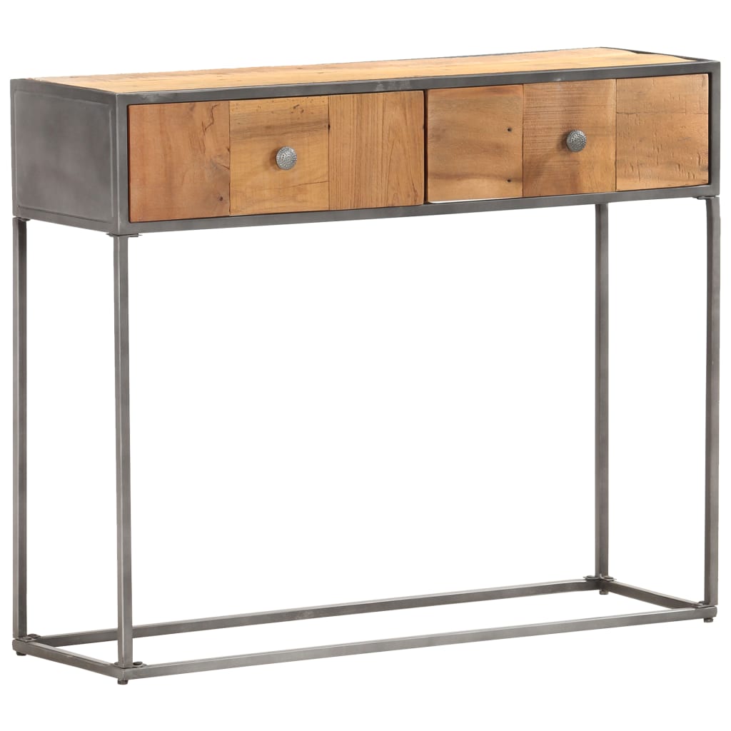 Konsolinis staliukas IVY, 90x30x75cm., perdirbtos medienos