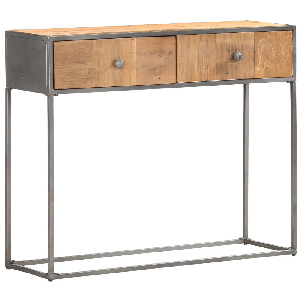 Konsolinis staliukas IVY, 90x30x75cm., perdirbtos medienos