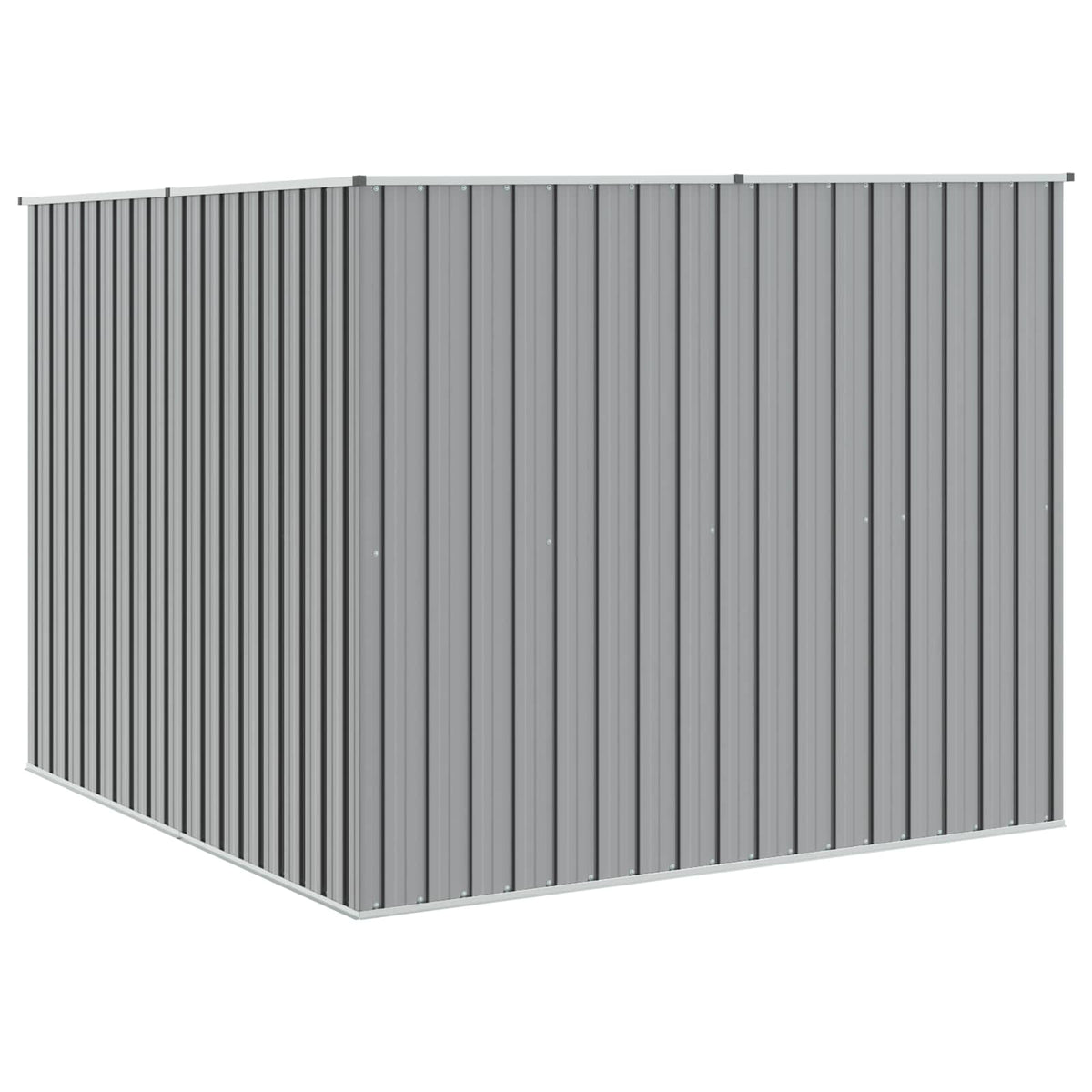 Sodo pašiūrė, pilka, 195x198x159cm, galvanizuotas plienas