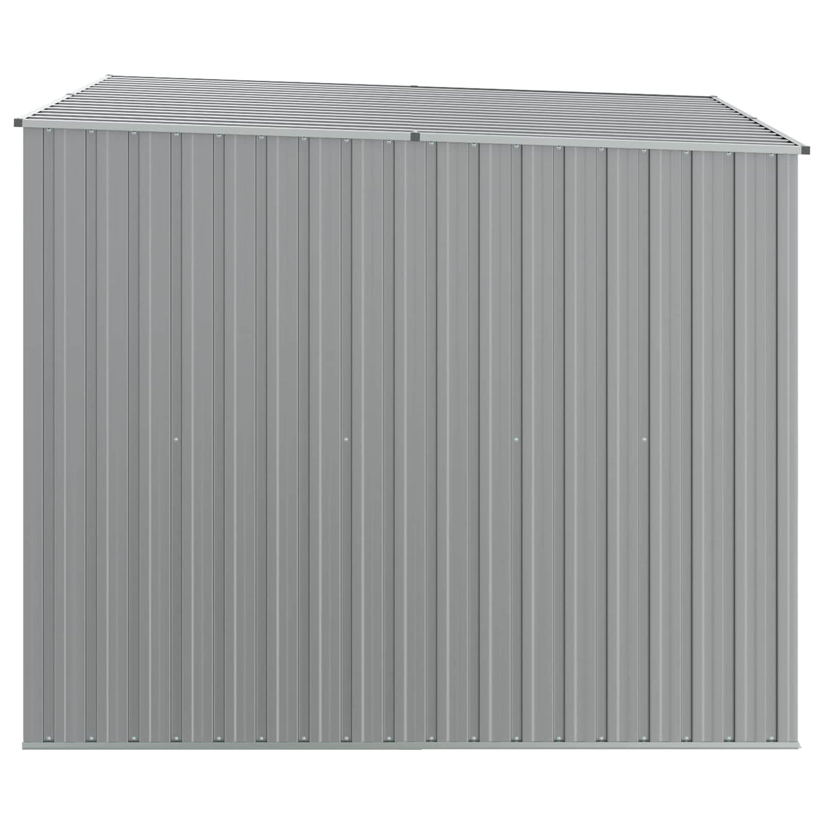 Sodo pašiūrė, pilka, 195x198x159cm, galvanizuotas plienas