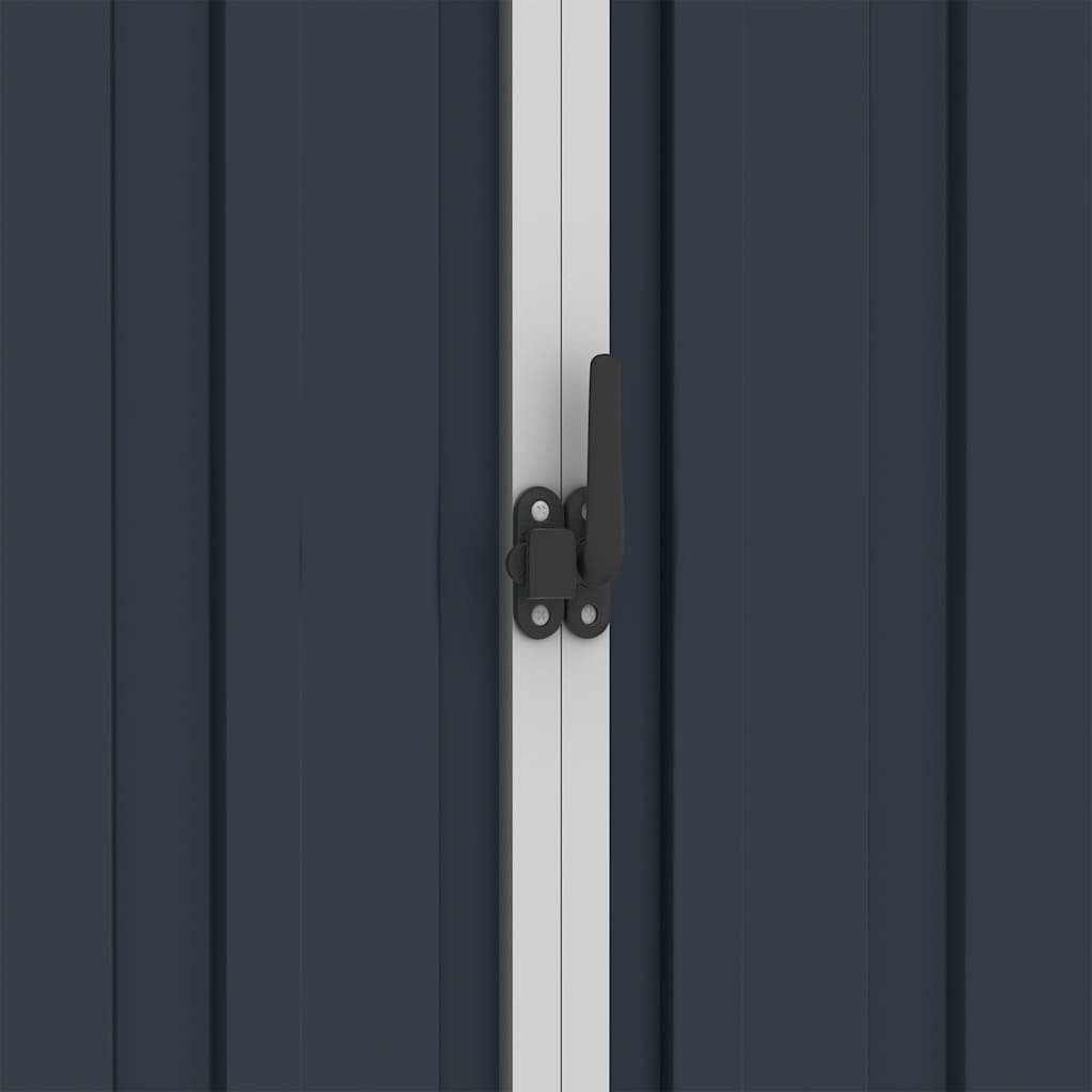 Shed CALDWELL, anthracite, 205x129cm