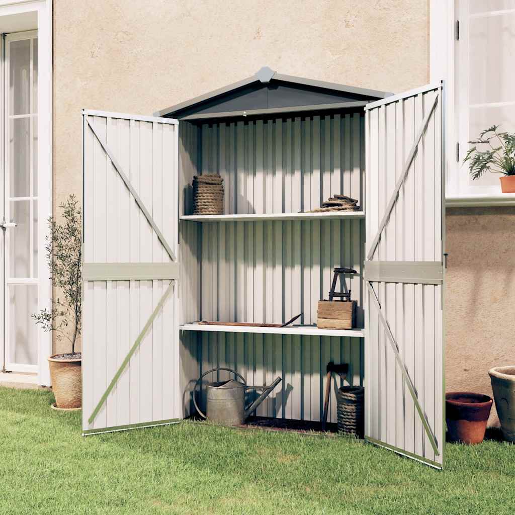 CALDWELL shed, grey, 116x45cm