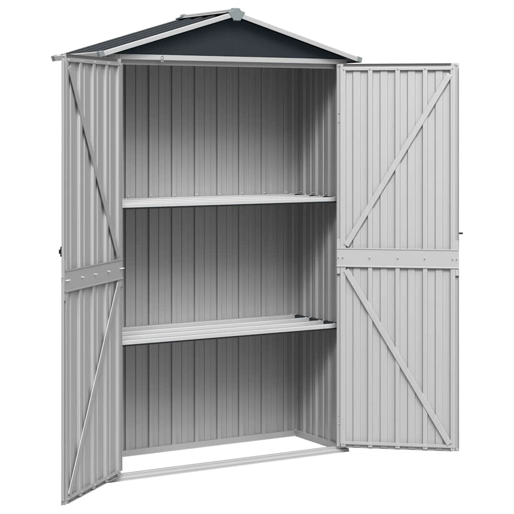 Sodo pašiūrė, antracito, 116x45x175cm, galvanizuotas plienas