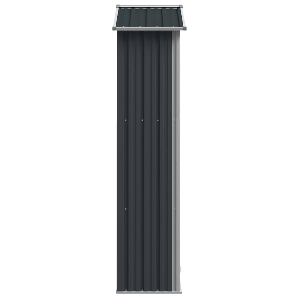Sodo pašiūrė, antracito, 116x45x175cm, galvanizuotas plienas