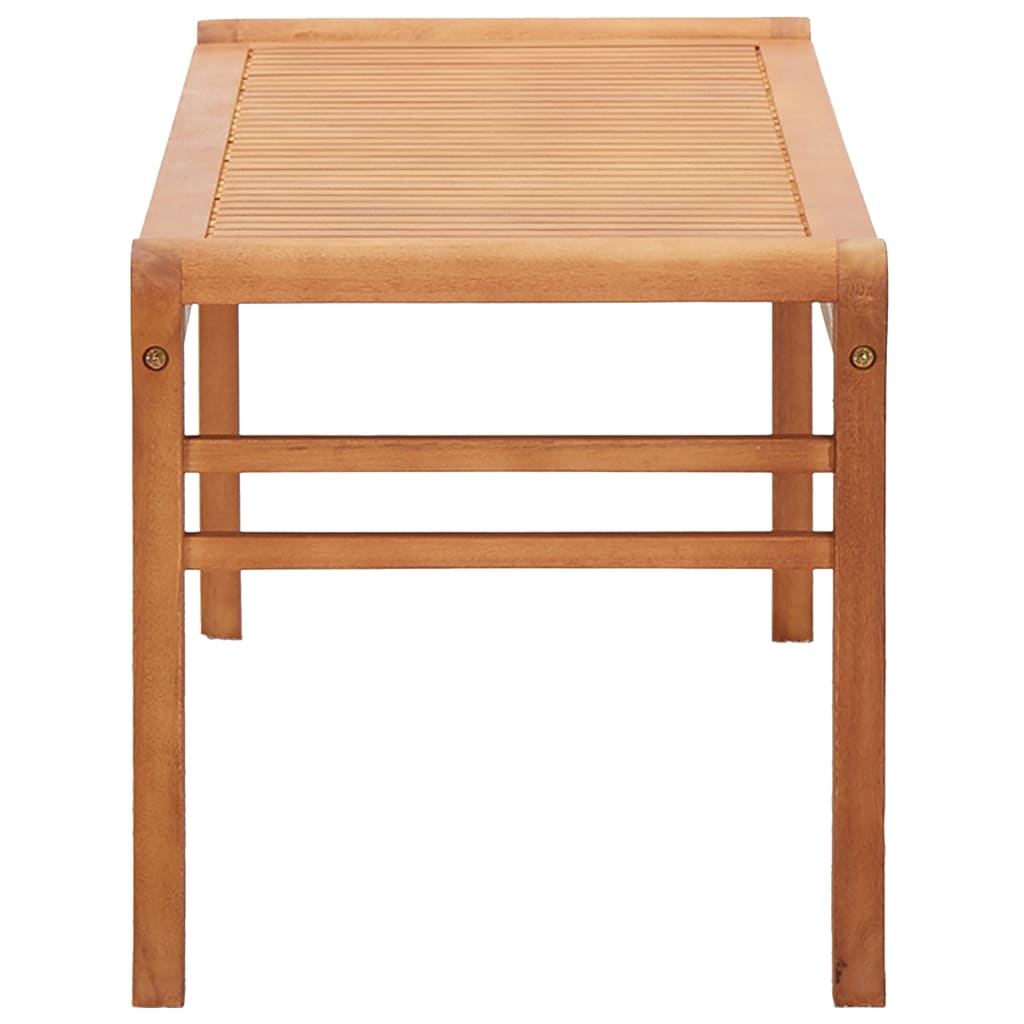 Divvietīgs dārza sols, 120 cm, masīvs eikalipta koks