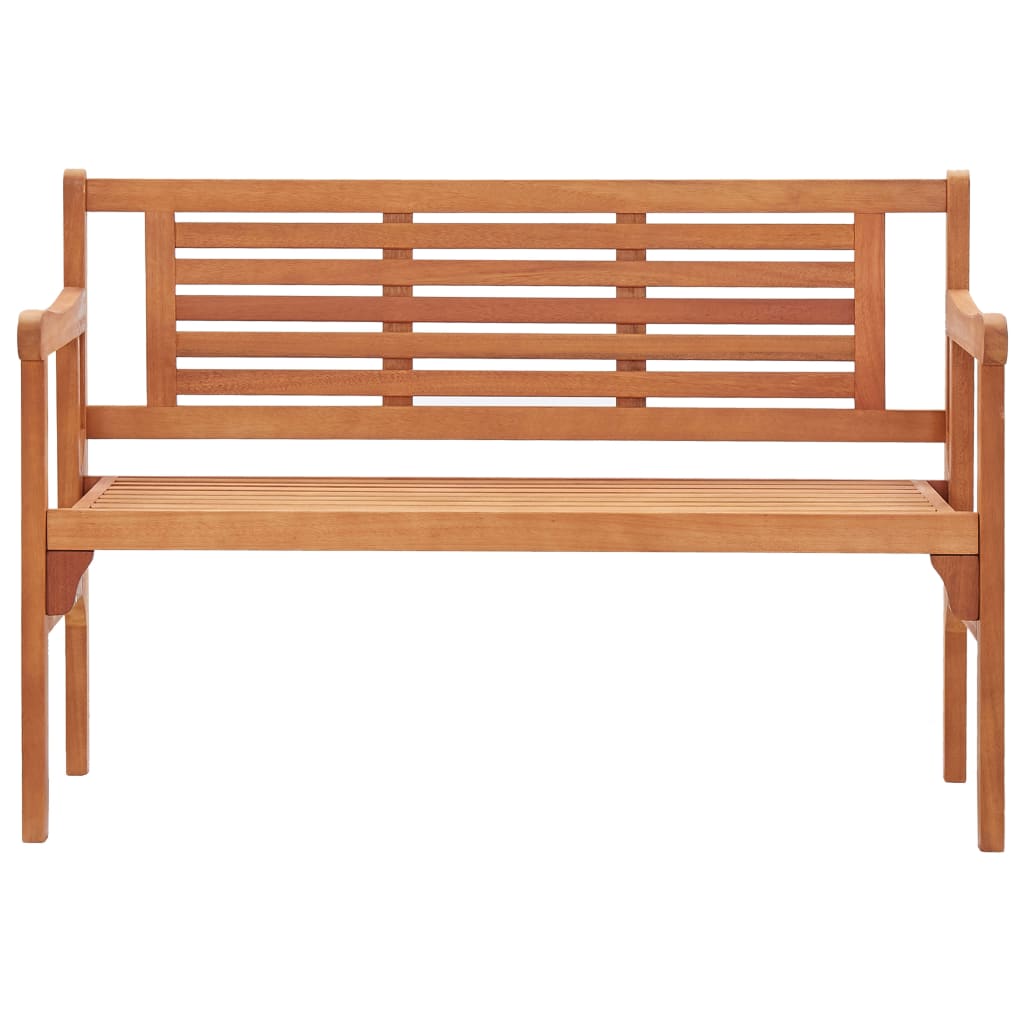 Saliekams dārza sols, 120cm, masīva eikalipta koksne