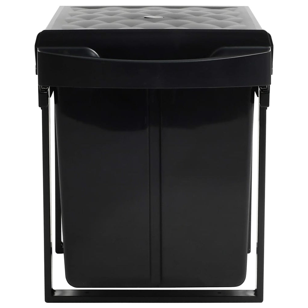 Ištraukiama virtuvės spintelės šiukšliadėžė, 48l, soft-close