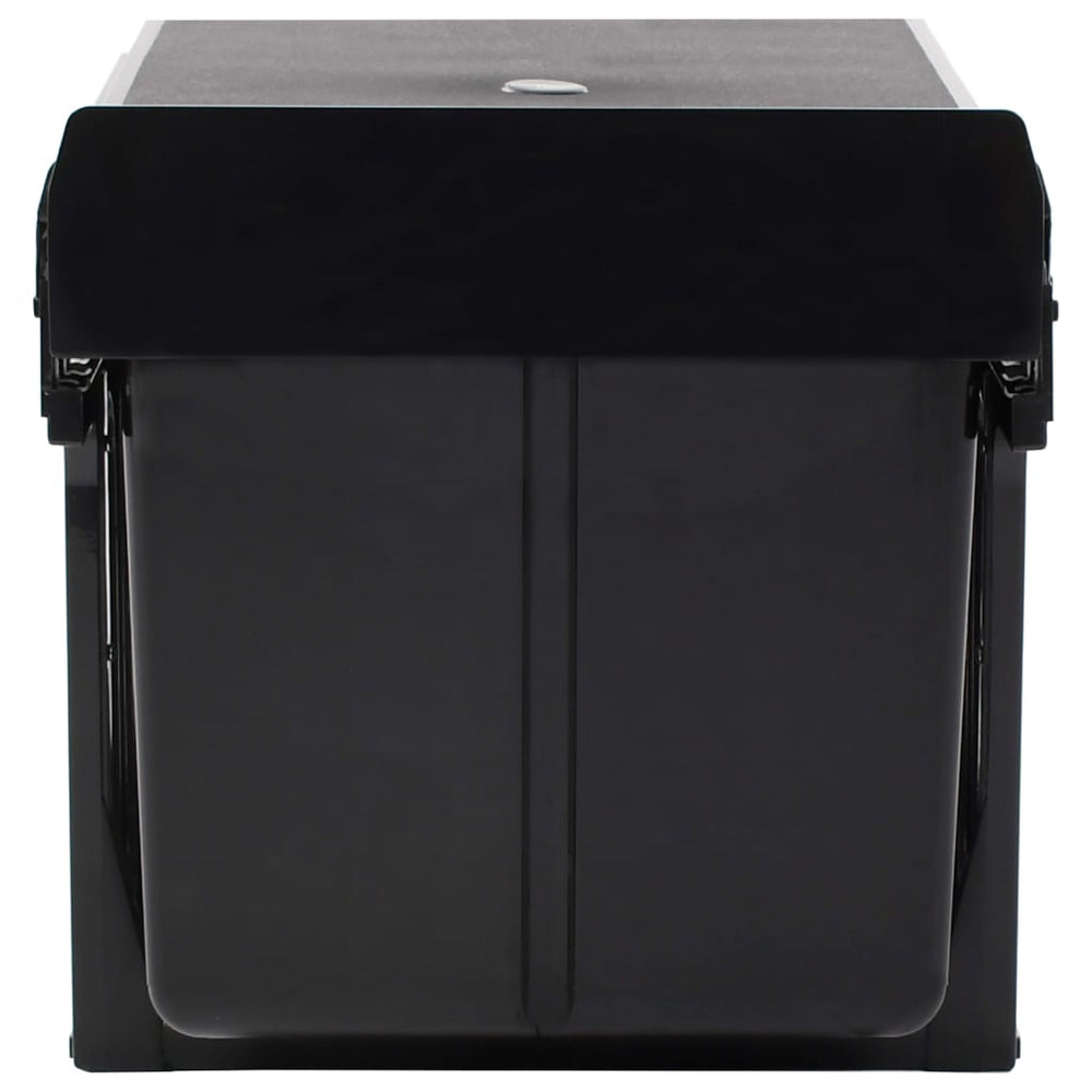 Ištraukiama virtuvės spintelės šiukšliadėžė, 48l, soft-close