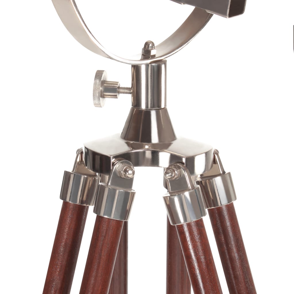 Tripod floor lamp, 180cm, solid mango wood