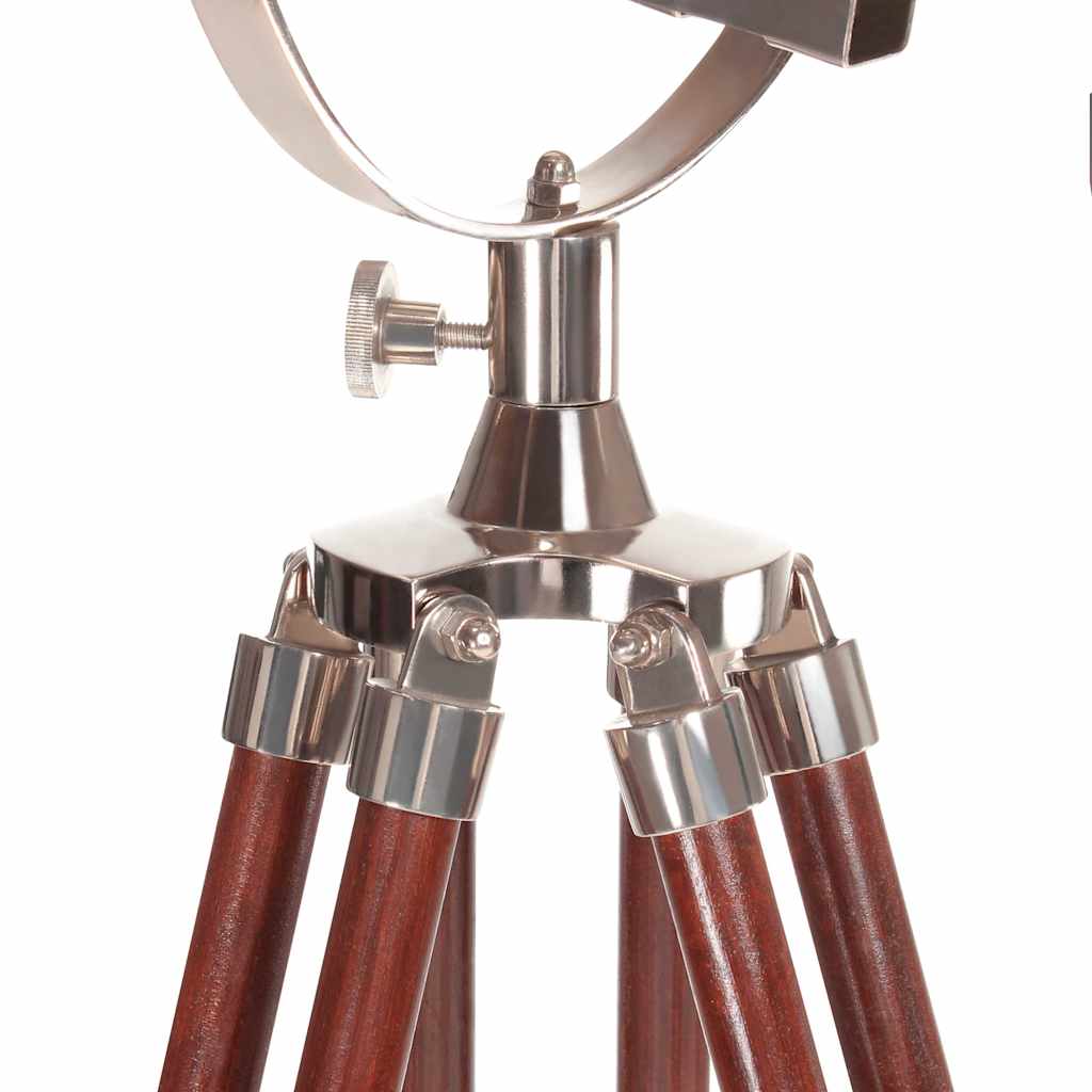 Tripod floor lamp, 180cm, solid mango wood