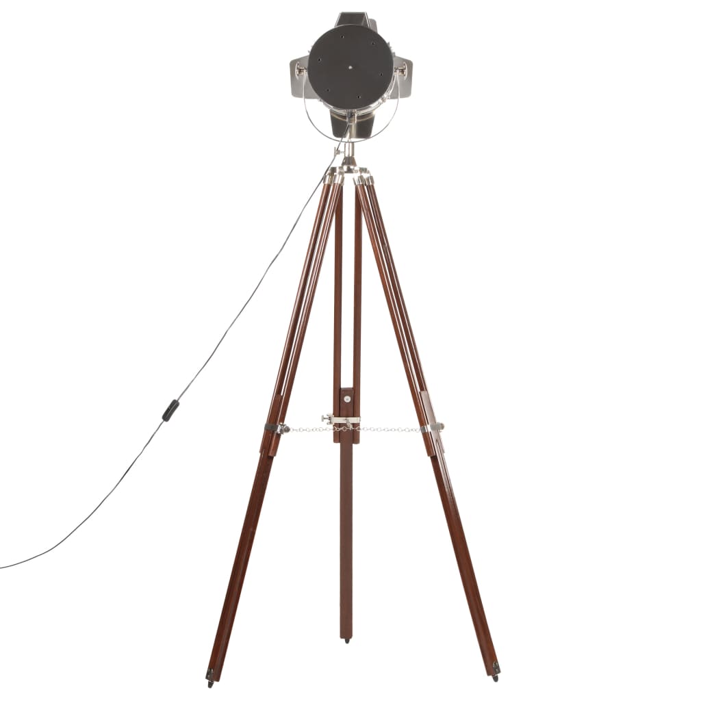 Tripod floor lamp, 180cm, solid mango wood