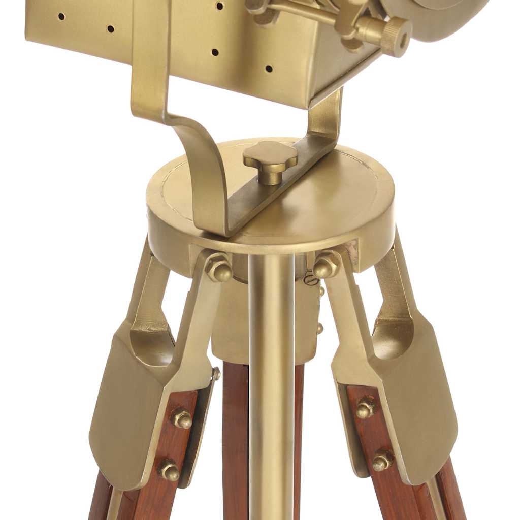 Trikojis pastatomas šviestuvas, 193cm, mango medienos masyvas