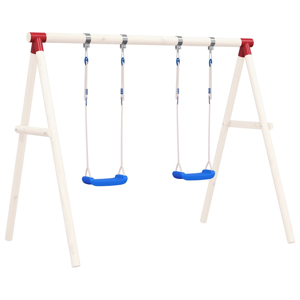 Swing with ropes, 2 pcs., blue, 38x16cm, polyethylene