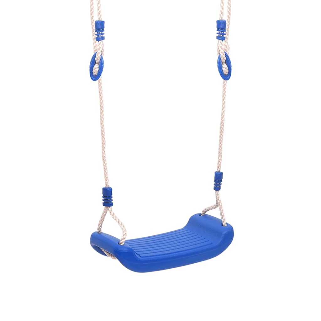 Swing with ropes, 2 pcs., blue, 38x16cm, polyethylene