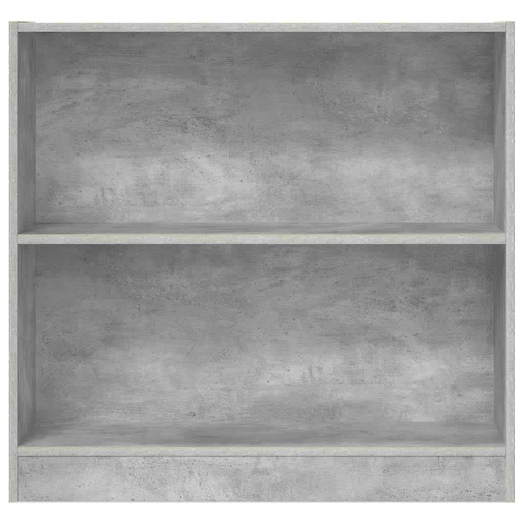 Lentyna knygoms, betono pilkos spalvos, 80x24x75cm, MDP