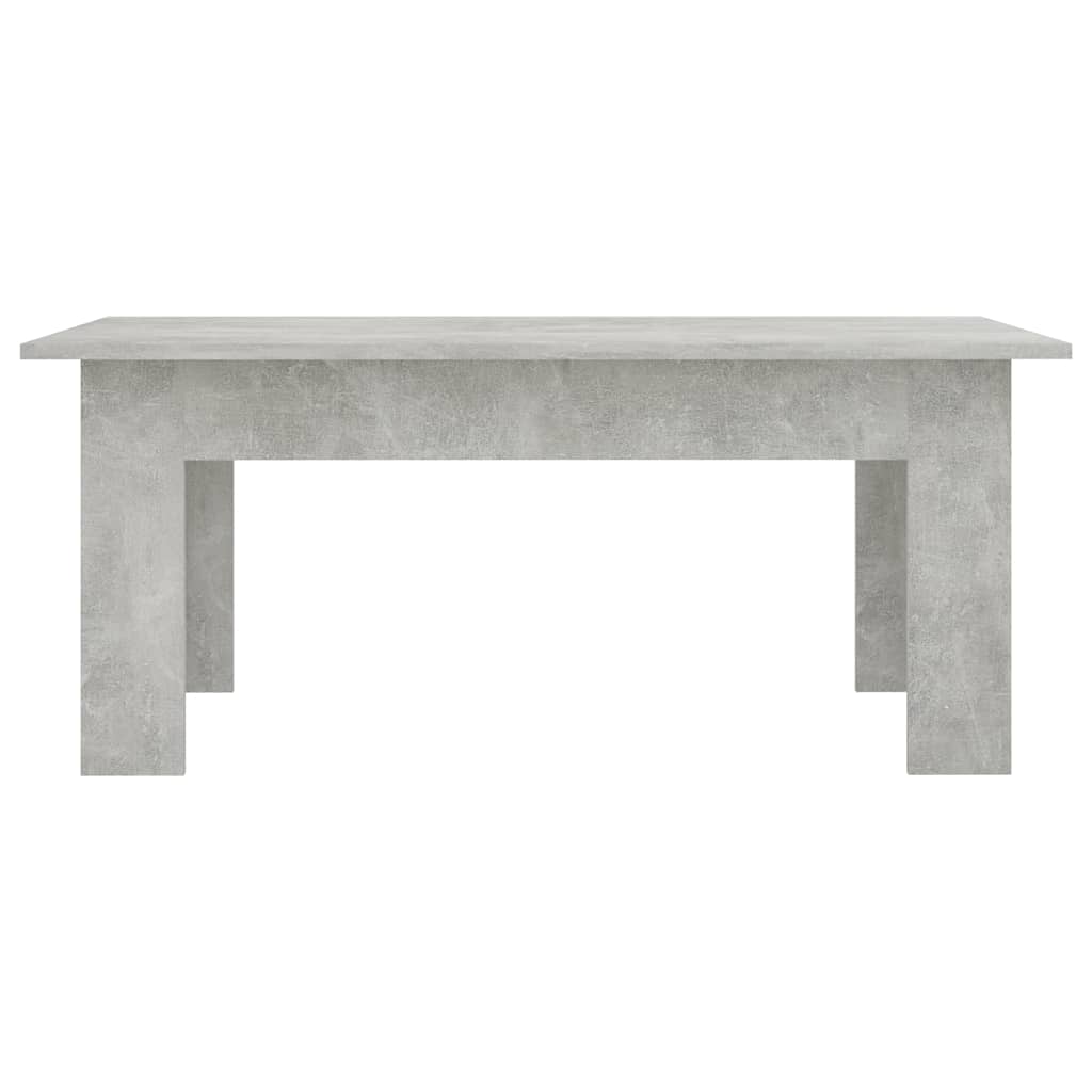 Coffee table, concrete grey, 100x60x42cm, engineered wood