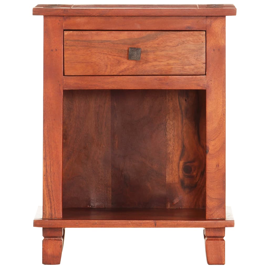 Nightstand, 40x30x50cm, solid acacia wood
