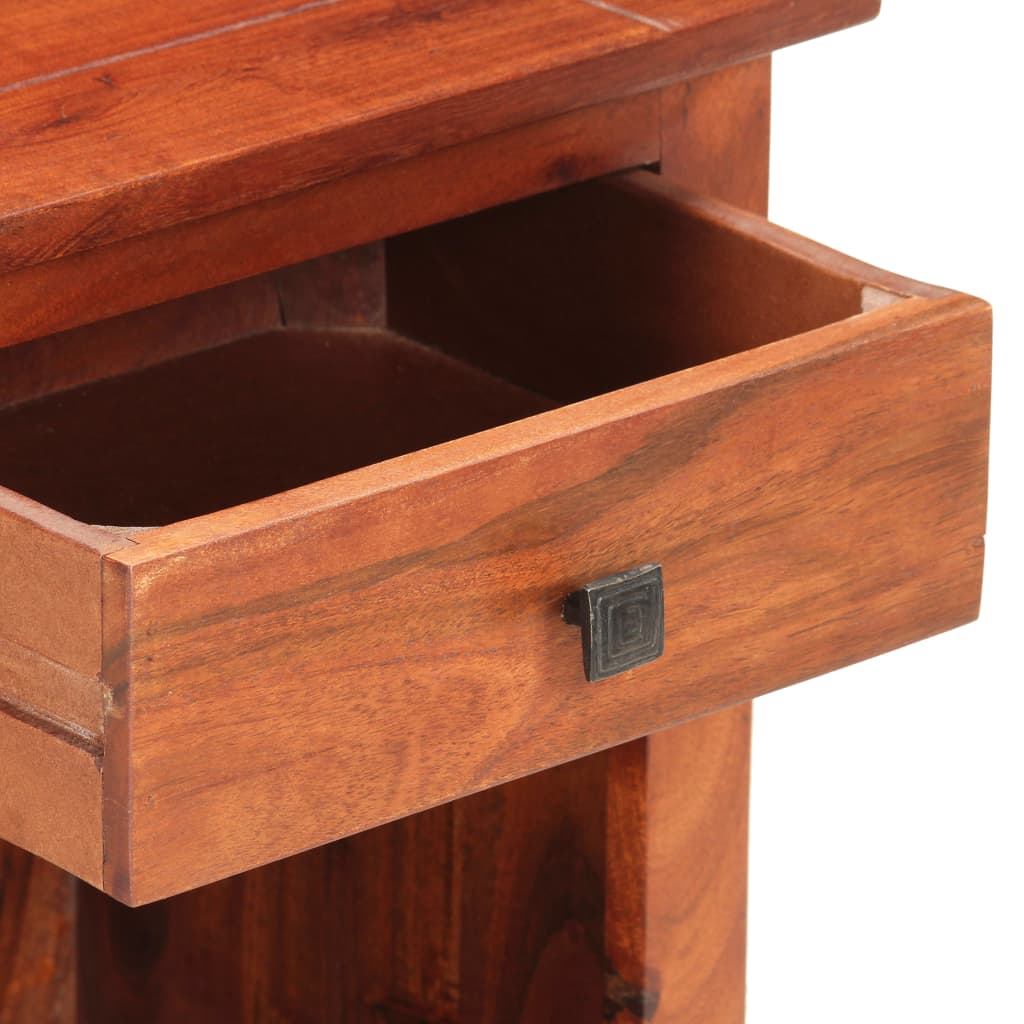 Nightstand, 40x30x50cm, solid acacia wood