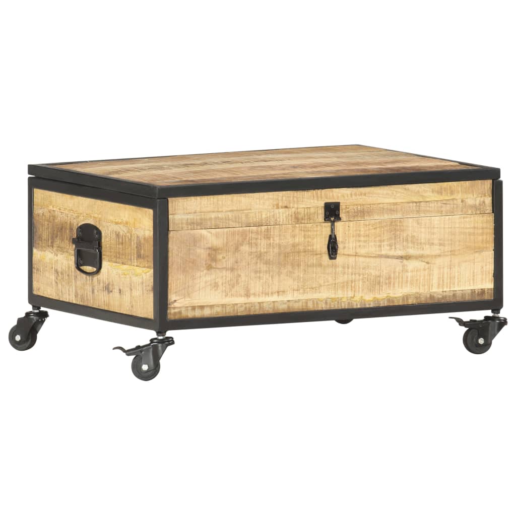 Coffee table, 70x50x33cm, solid mango wood