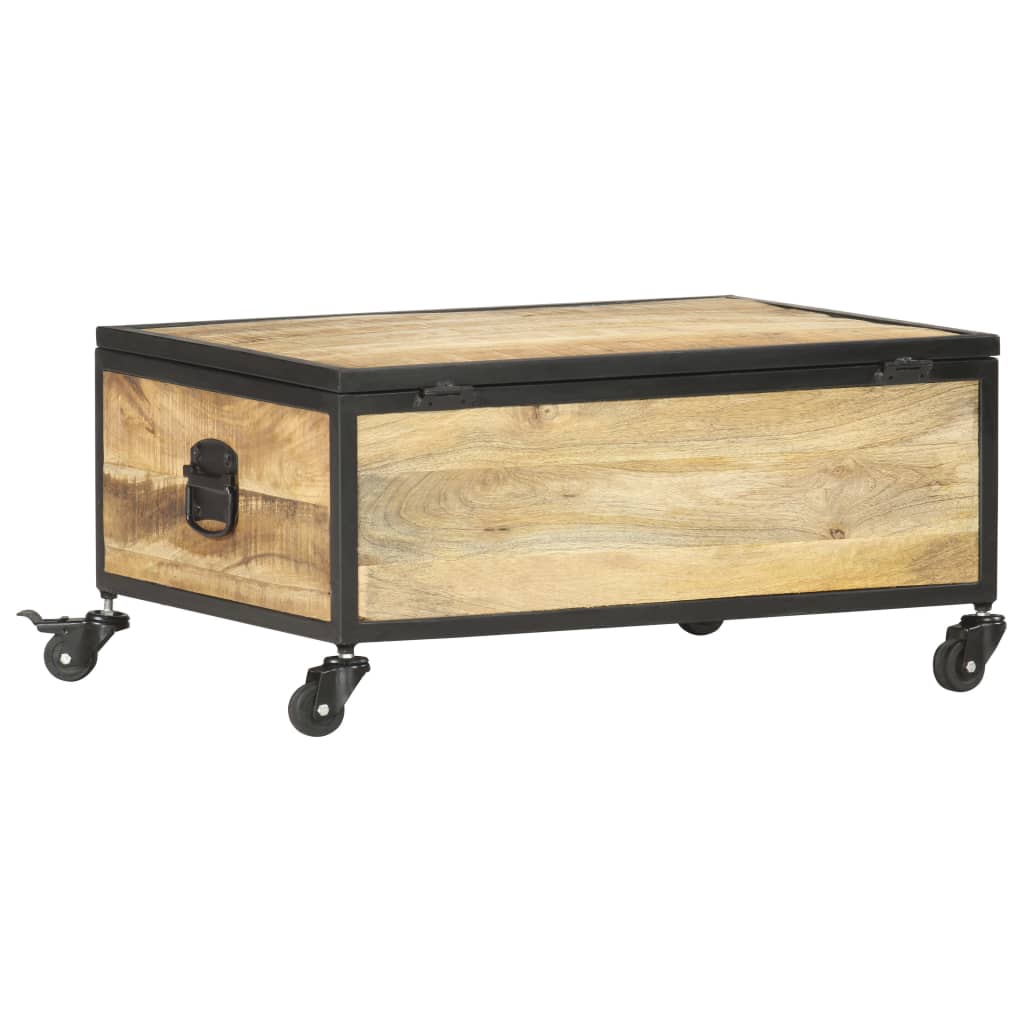 Coffee table, 70x50x33cm, solid mango wood