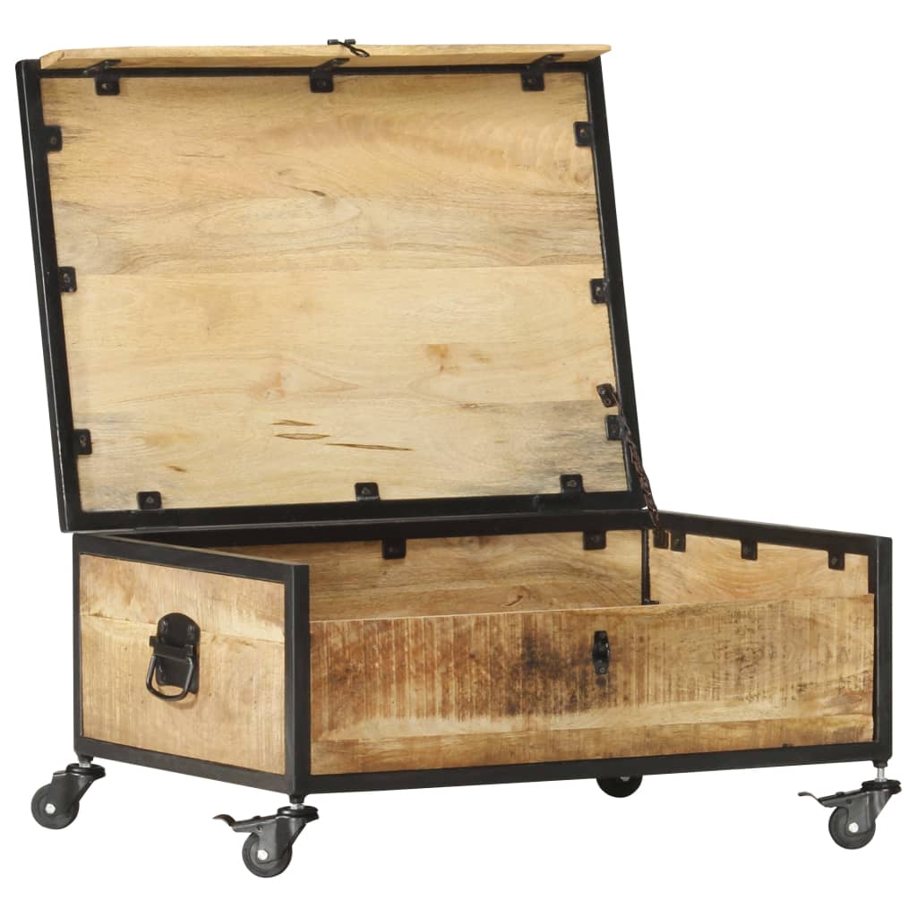 Coffee table, 70x50x33cm, solid mango wood