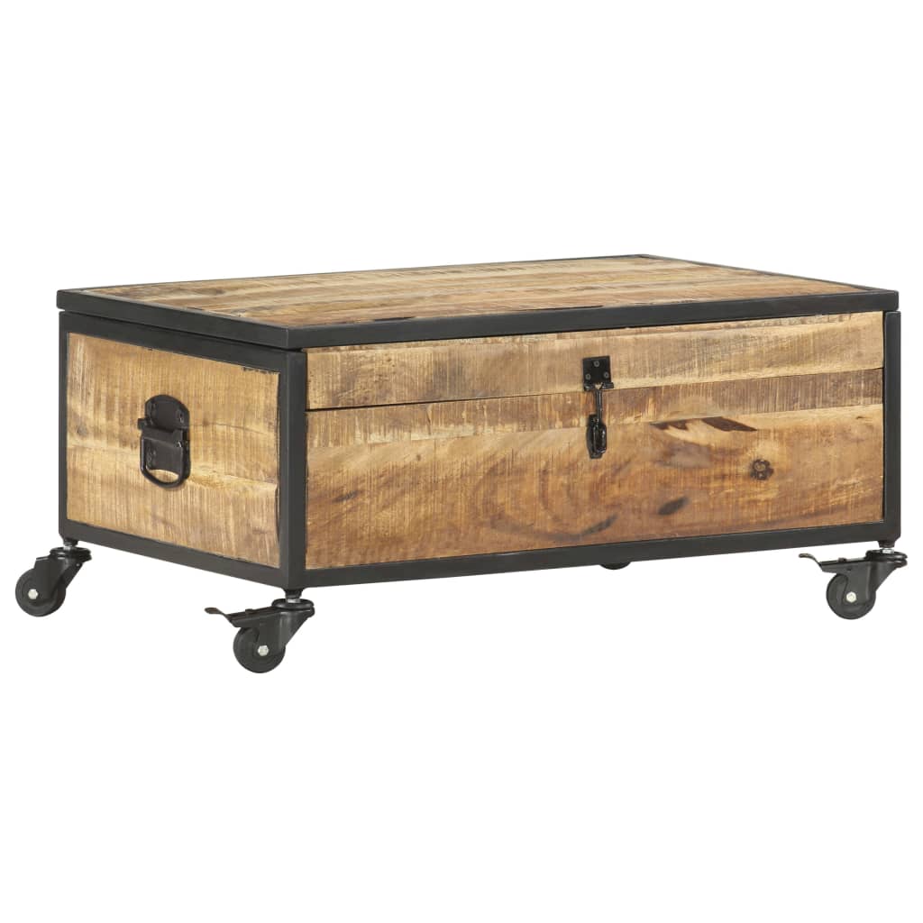 Coffee table, 70x50x33cm, solid mango wood