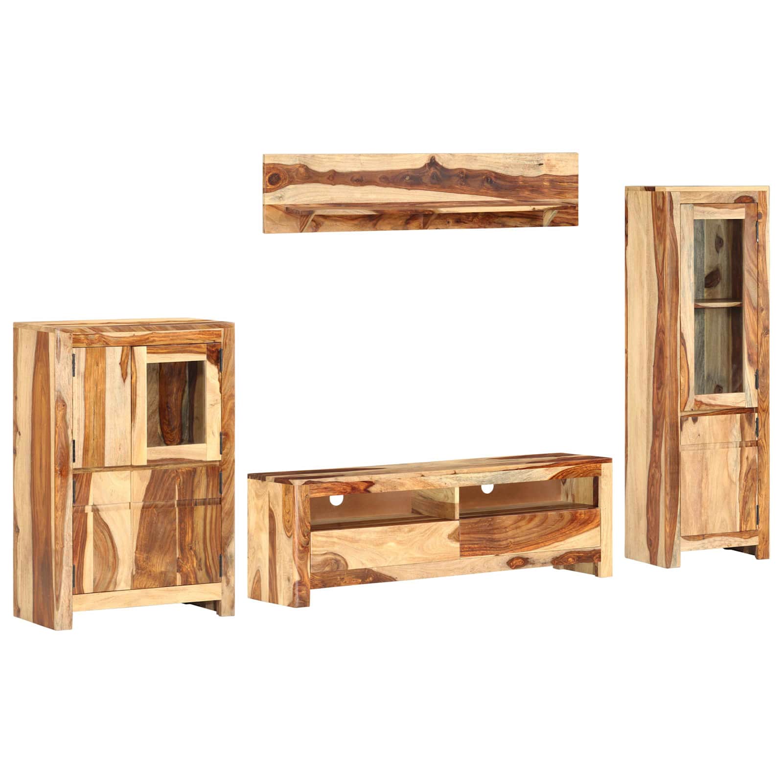 TV komplektas su stalčių Ruda 120 x 30 x 39 cm Medis