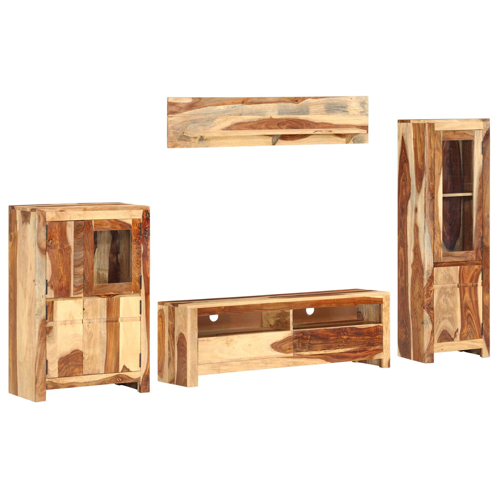TV komplektas su stalčių Ruda 120 x 30 x 39 cm Medis