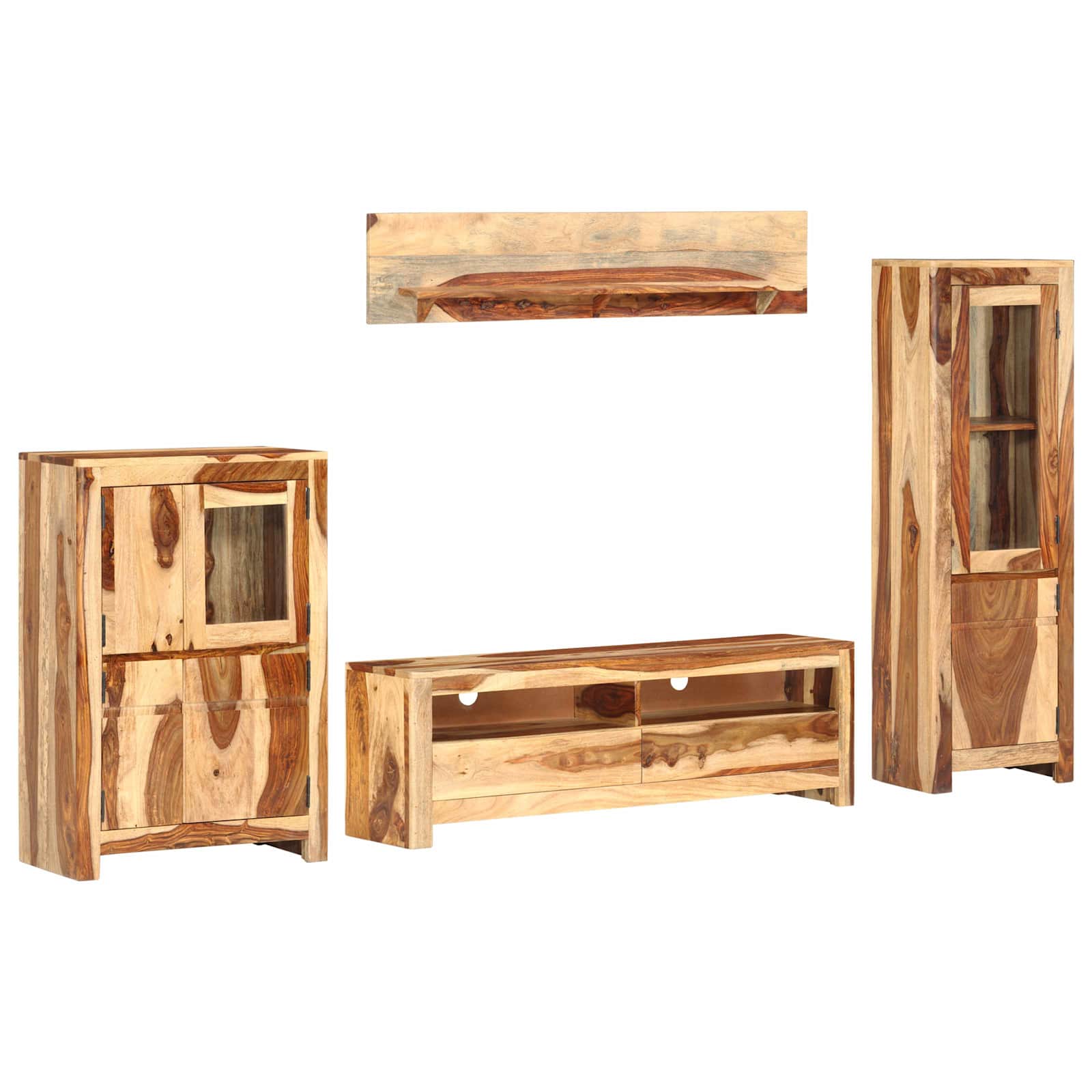 TV komplektas su stalčių Ruda 120 x 30 x 39 cm Medis