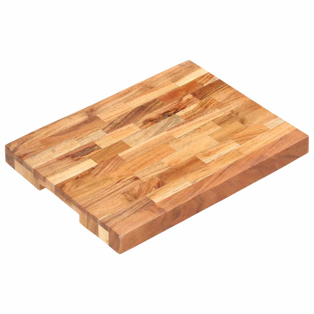 Cutting board, 40x30x4cm, solid acacia wood