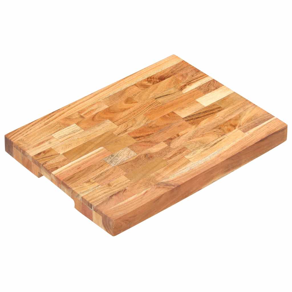 Cutting board, 40x30x4cm, solid acacia wood