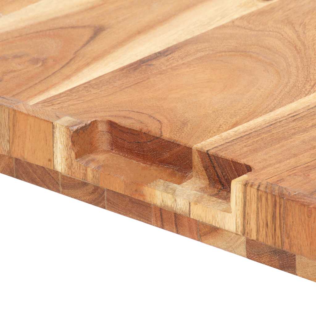 Cutting board, 40x30x4cm, solid acacia wood