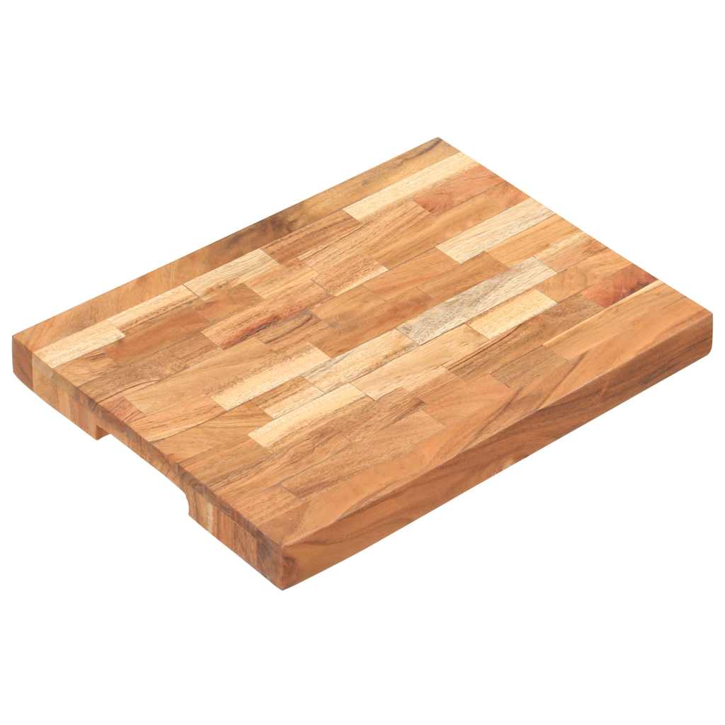 Cutting board, 40x30x4cm, solid acacia wood