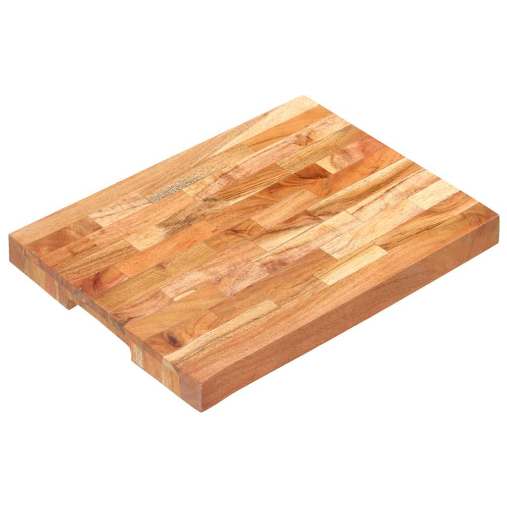 Cutting board, 40x30x4cm, solid acacia wood
